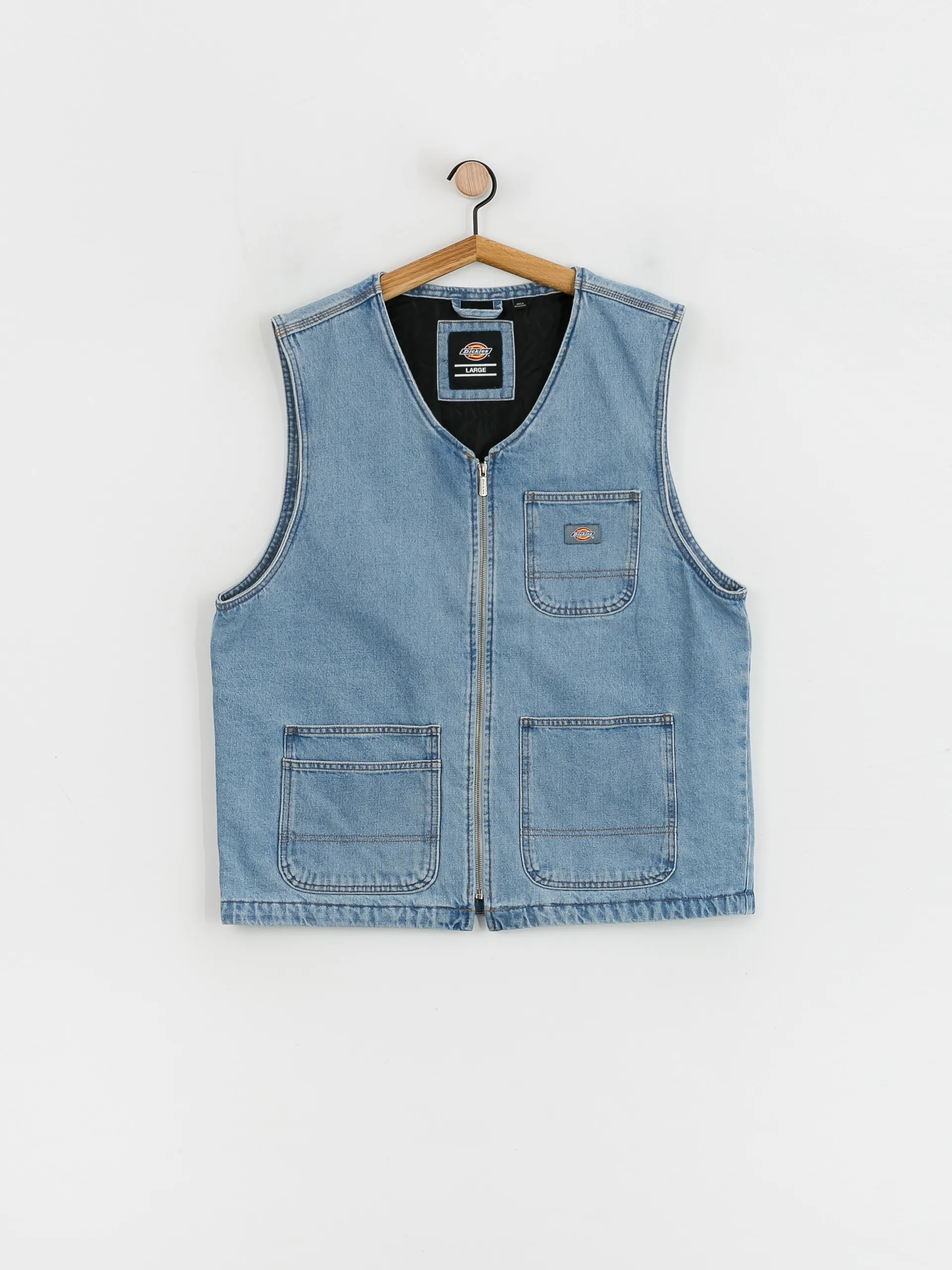 Dickies Denim SMR Vest (light wash)