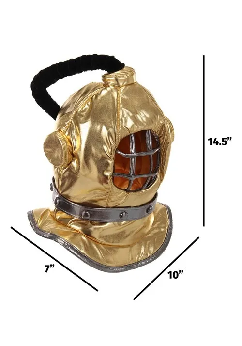 Diving Bell Plush Gold Helmet