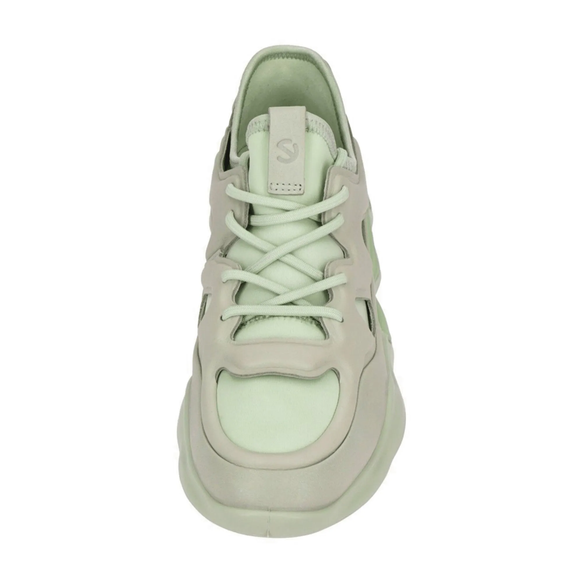 Ecco Elo Women's Green & White Sneakers | Stylish & Comfortable | Model 810833