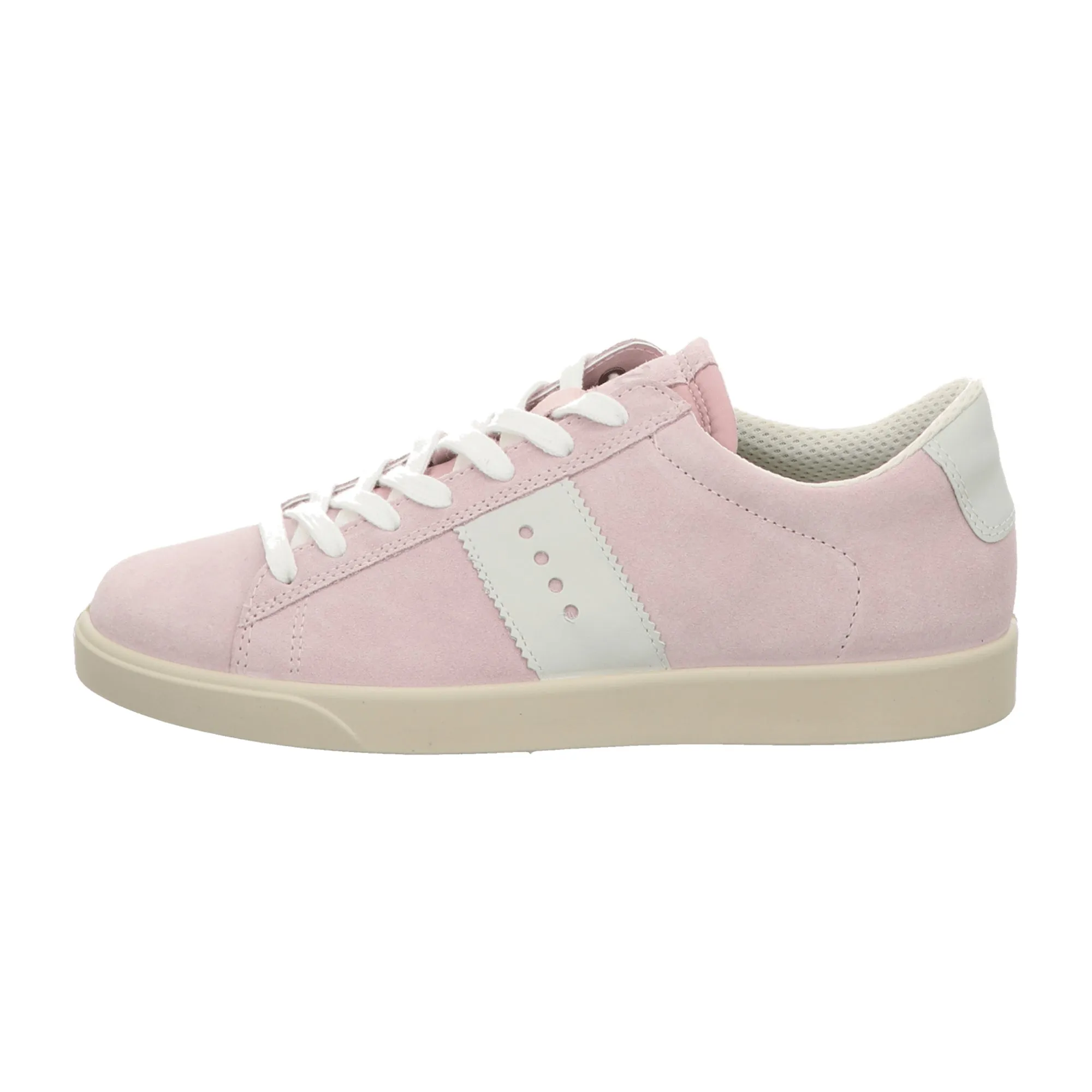 Ecco Women's Pink Fashion Sneakers - Durable & Stylish