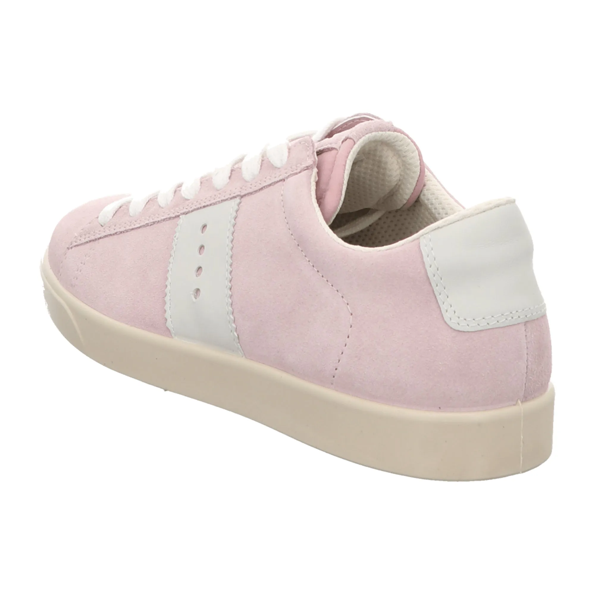 Ecco Women's Pink Fashion Sneakers - Durable & Stylish