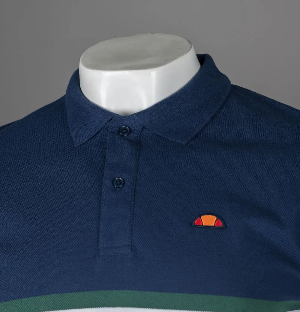 Ellesse Capello Polo Shirt Navy