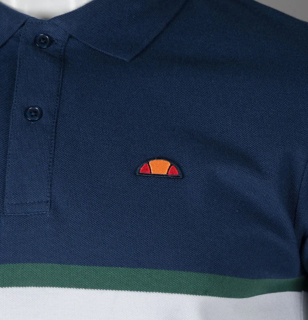 Ellesse Capello Polo Shirt Navy