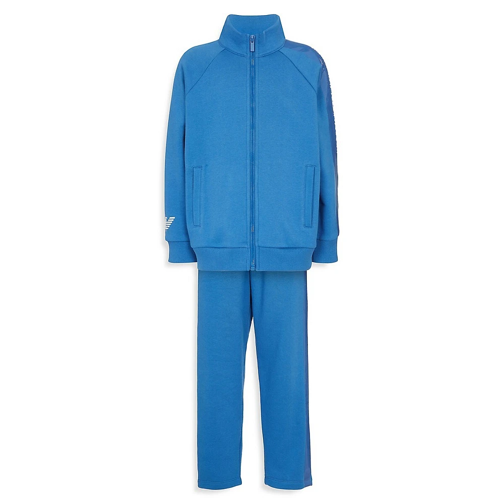 Emporio Armani Little Boy's 2-Piece Tracksuit Set