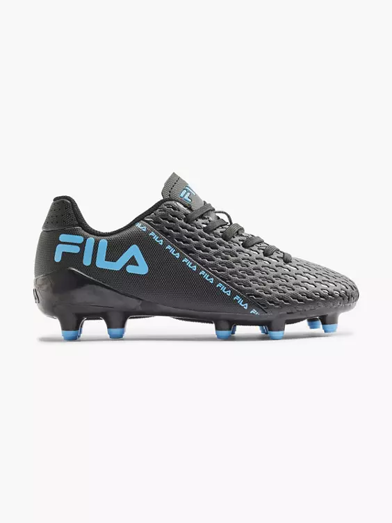 FILA  Fila New Black/Blue Teens Lace-up Football Boot