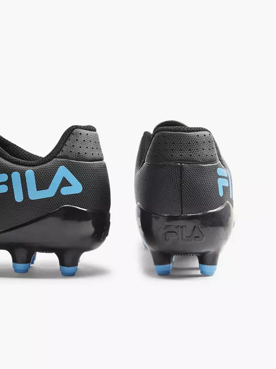 FILA  Fila New Black/Blue Teens Lace-up Football Boot