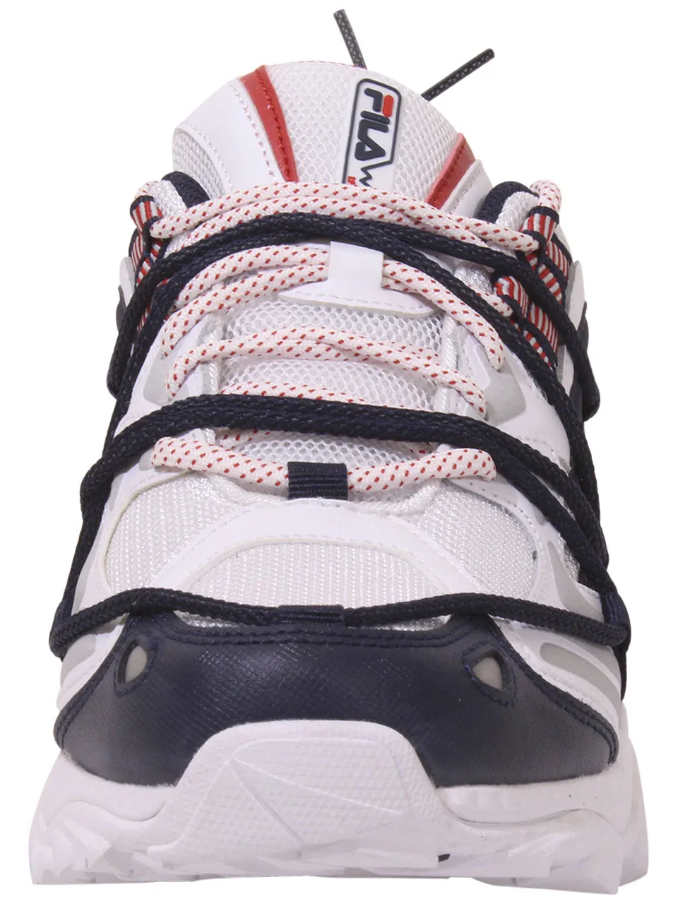 Fila Men's Expeditioner Running Sneakers White/Navy/Red Sz: 13