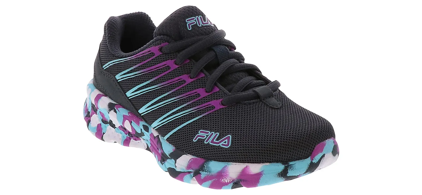 Fila Wanderun 2 Mashup Youth Girls’ (4-6) Running Shoe