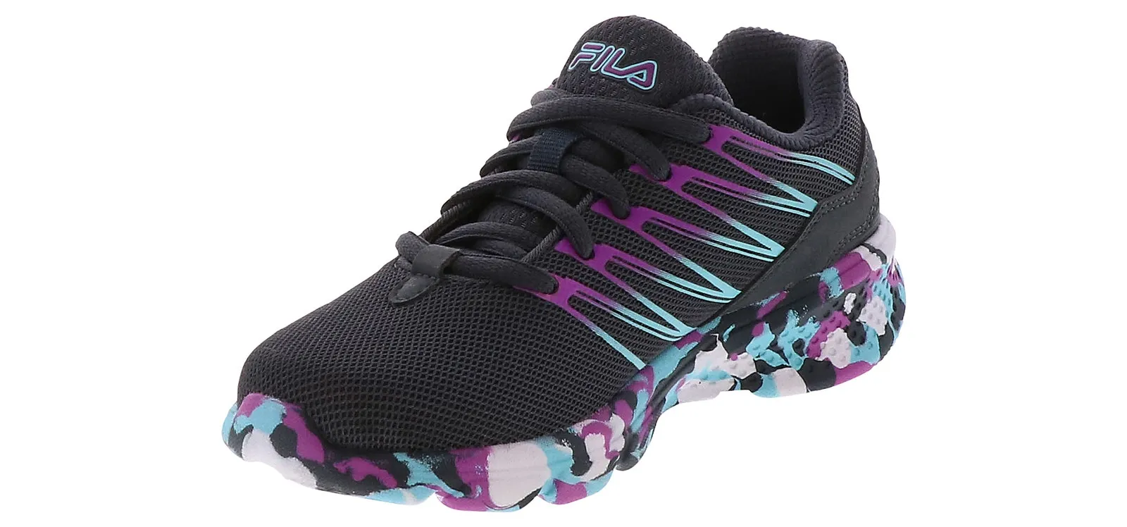 Fila Wanderun 2 Mashup Youth Girls’ (4-6) Running Shoe