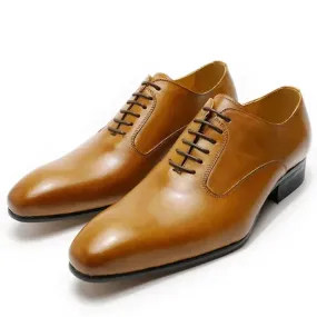 Frenar - Luxury leather oxford dress shoes for men (brown or black)