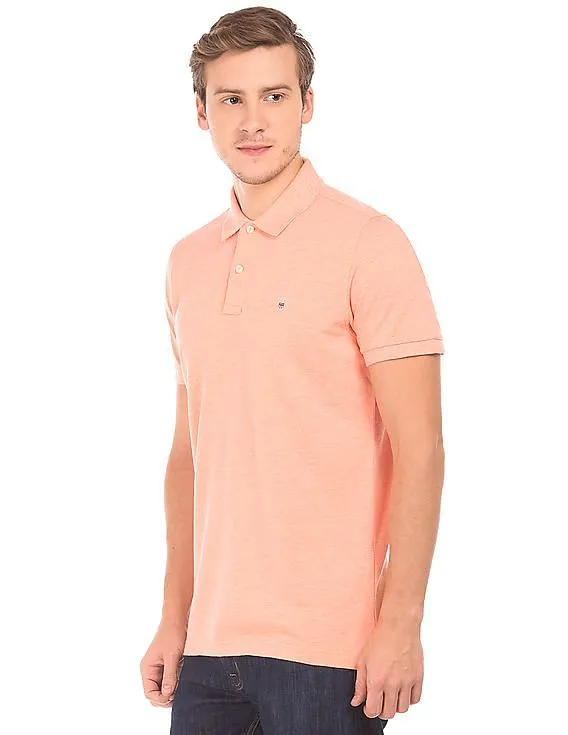 Gant Heathered Pique Polo Shirt