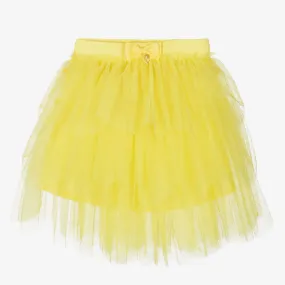 Girls Yellow Tutu Skirt