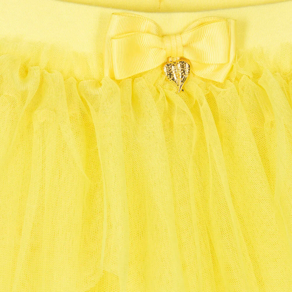 Girls Yellow Tutu Skirt