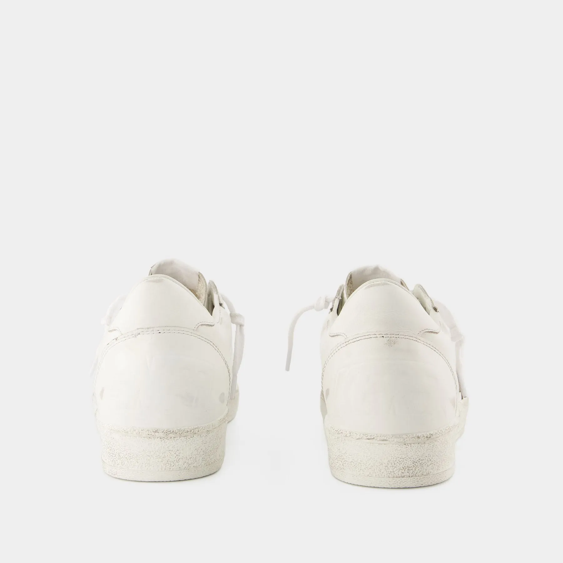 Golden Goose Deluxe Brand  Ball Star Sneakers - Golden Goose - Optic White - Leather