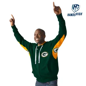 Green Bay Packers Hands High Victory Men's Hoodie