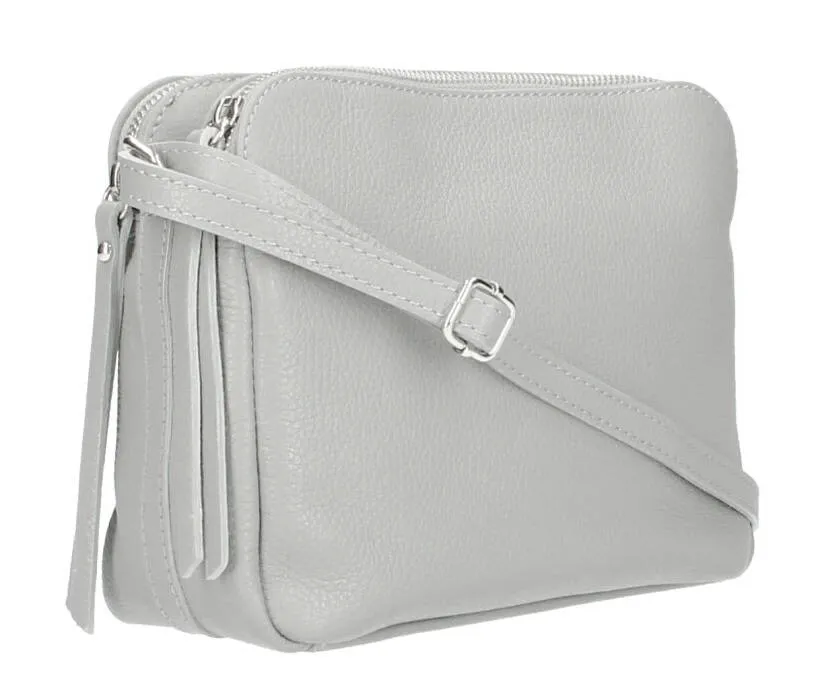 Handbag with shoulder strap woman gray fosca