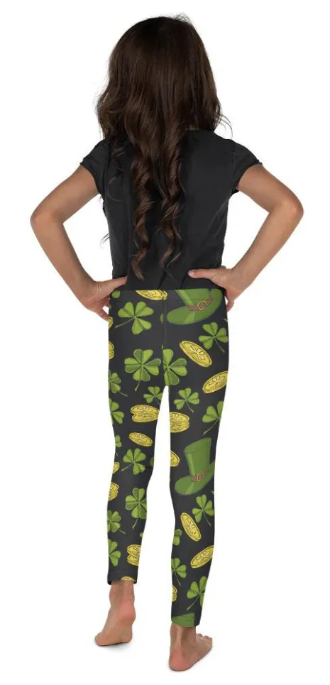 Happy St. Patrick's Kid's Leggings