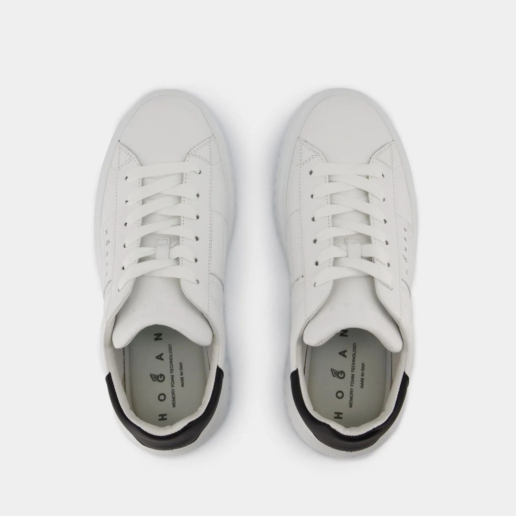 Hogan  H Stripes New Sneakers - Hogan - Leather - White