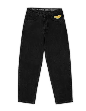 Homeboy Pant X-tra Baggy Jeans Washed Black: 26x30