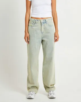 Insight Bobby Baggy Dad Jeans - Orange Tint | SurfStitch