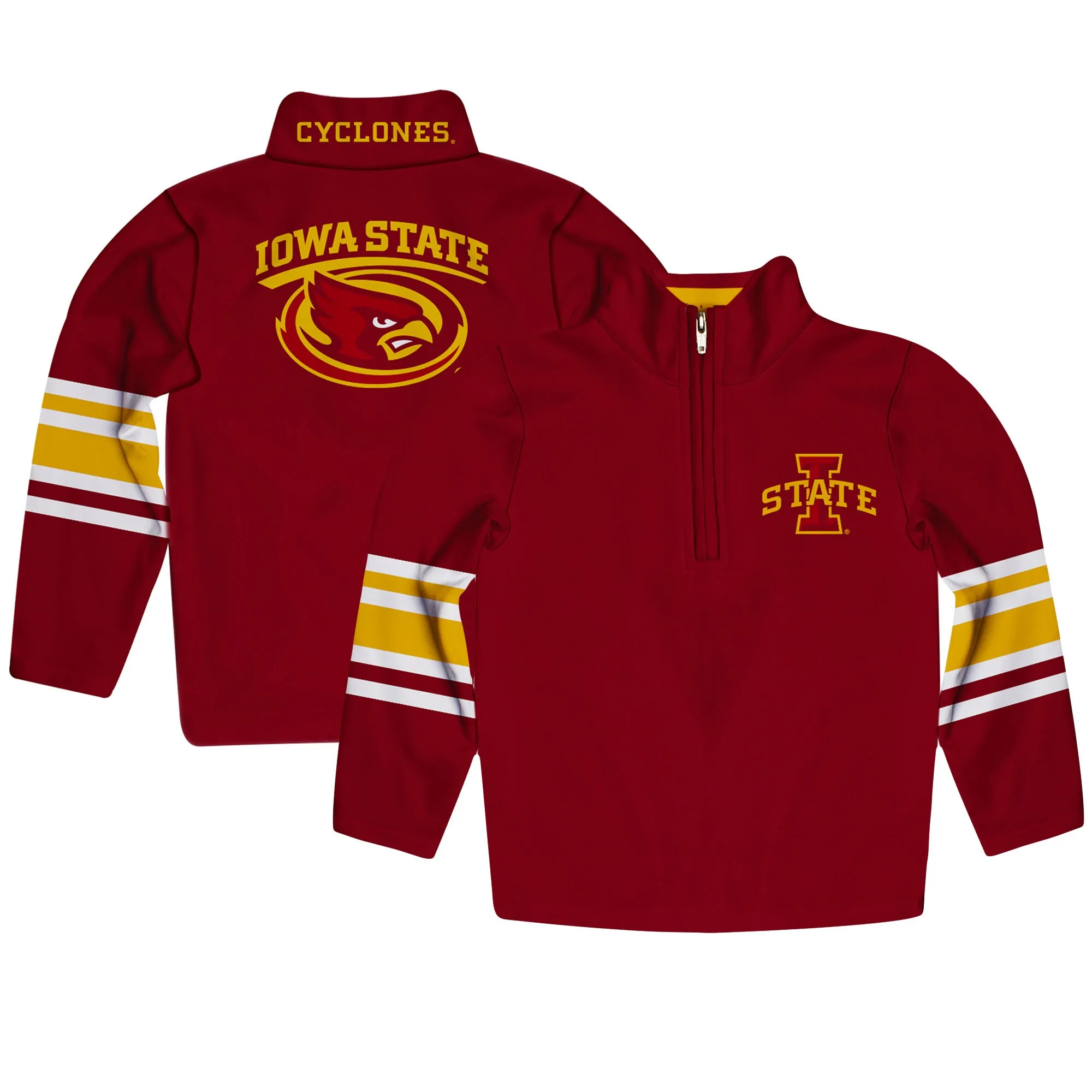 Iowa State Cyclones Youth Cardinal Quarter-Zip Pullover Sweatshirt