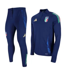 Italy FIGC Navy Training Tracksuit 24/25 Kids