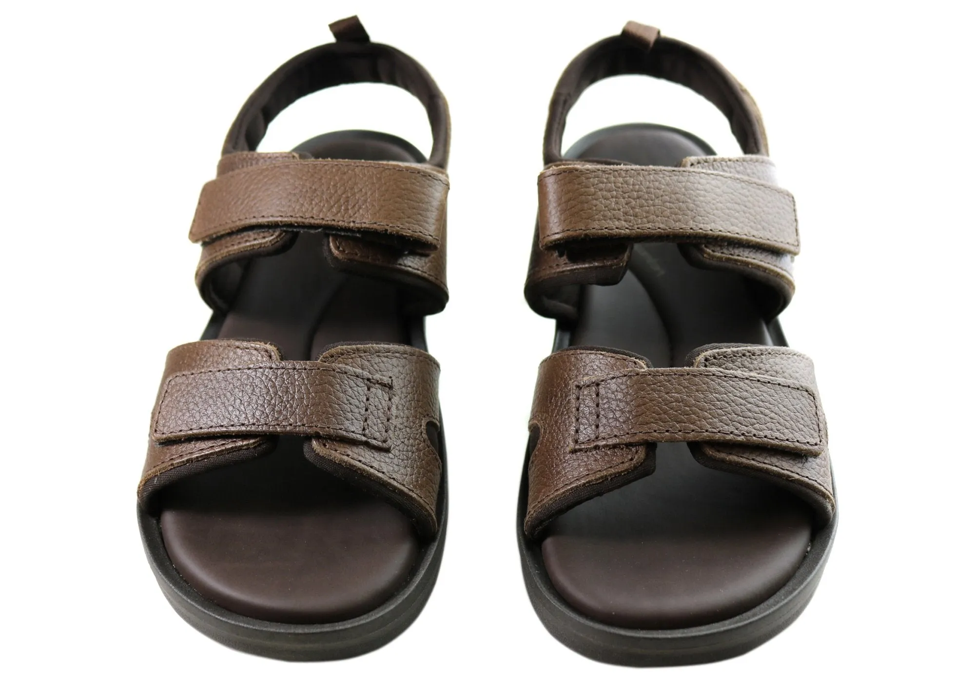 Itapua Bob Mens Leather Comfortable Sandals Made In Brazil