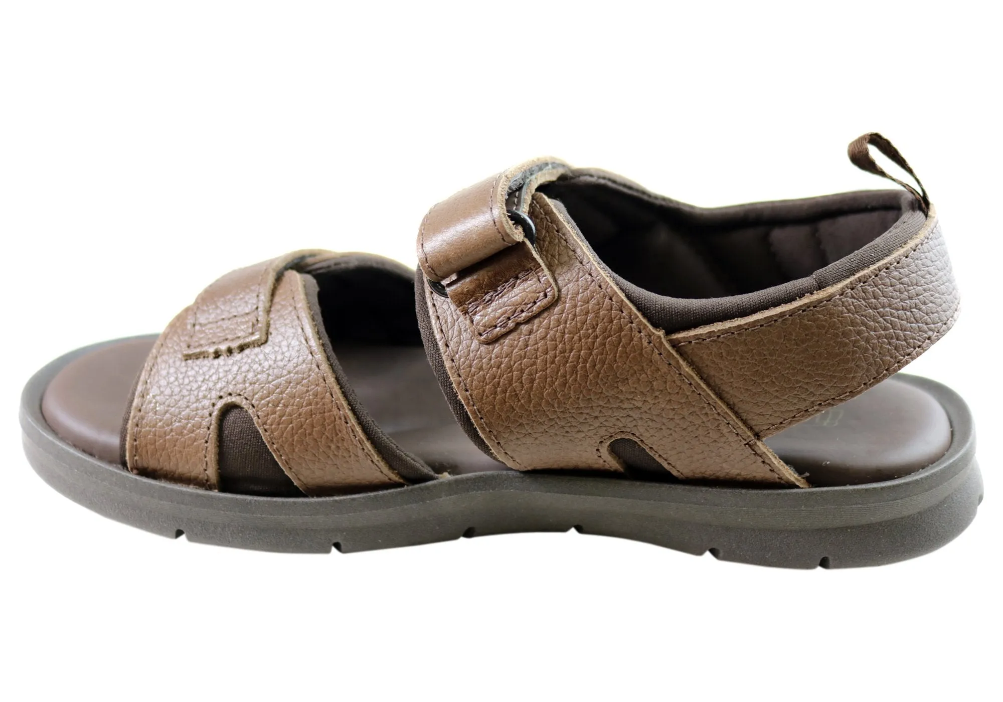 Itapua Bob Mens Leather Comfortable Sandals Made In Brazil