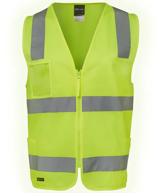 JB's HV (D+N) ZIP SAFETY VEST