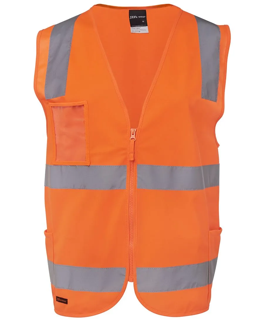 JB's HV (D+N) ZIP SAFETY VEST