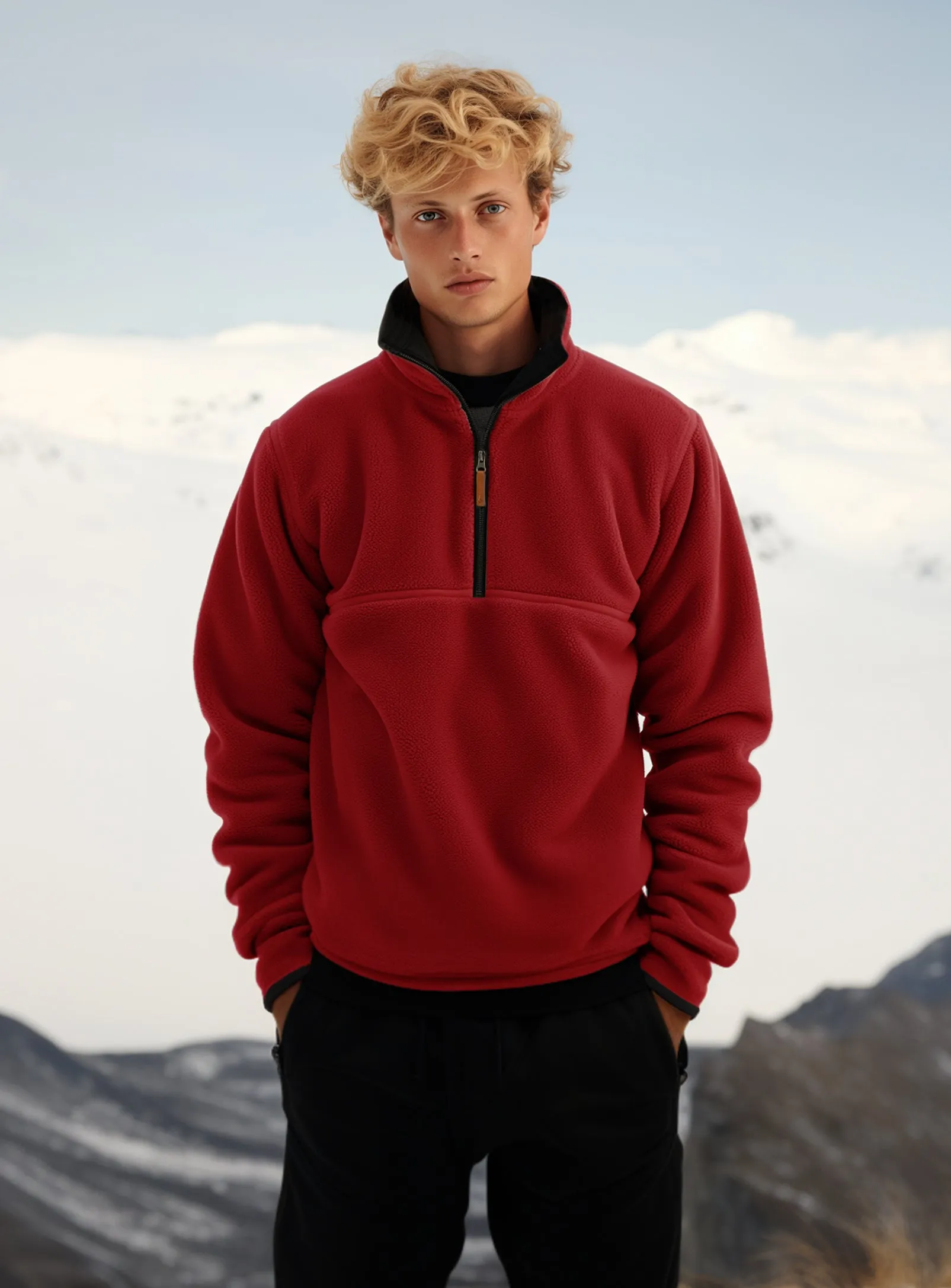 JONAS | Soft micro polar Pullover fleece || JONAS | Molleton micro polaire doux