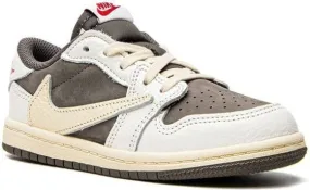 Jordan Kids x Travis Scott Jordan 1 Low OG SP Reverse Mocha sneakers White