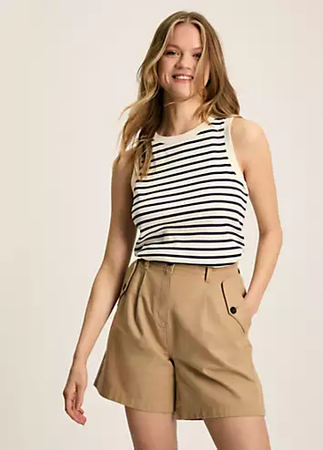 Joules Harbour Stripe Jersey Vest Top | Grattan