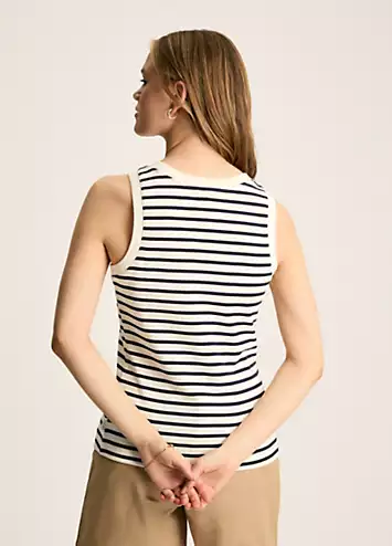 Joules Harbour Stripe Jersey Vest Top | Grattan