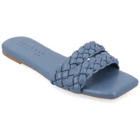      Journee Collection Womens Tru Comfort Foam Sawyerr Sandals     