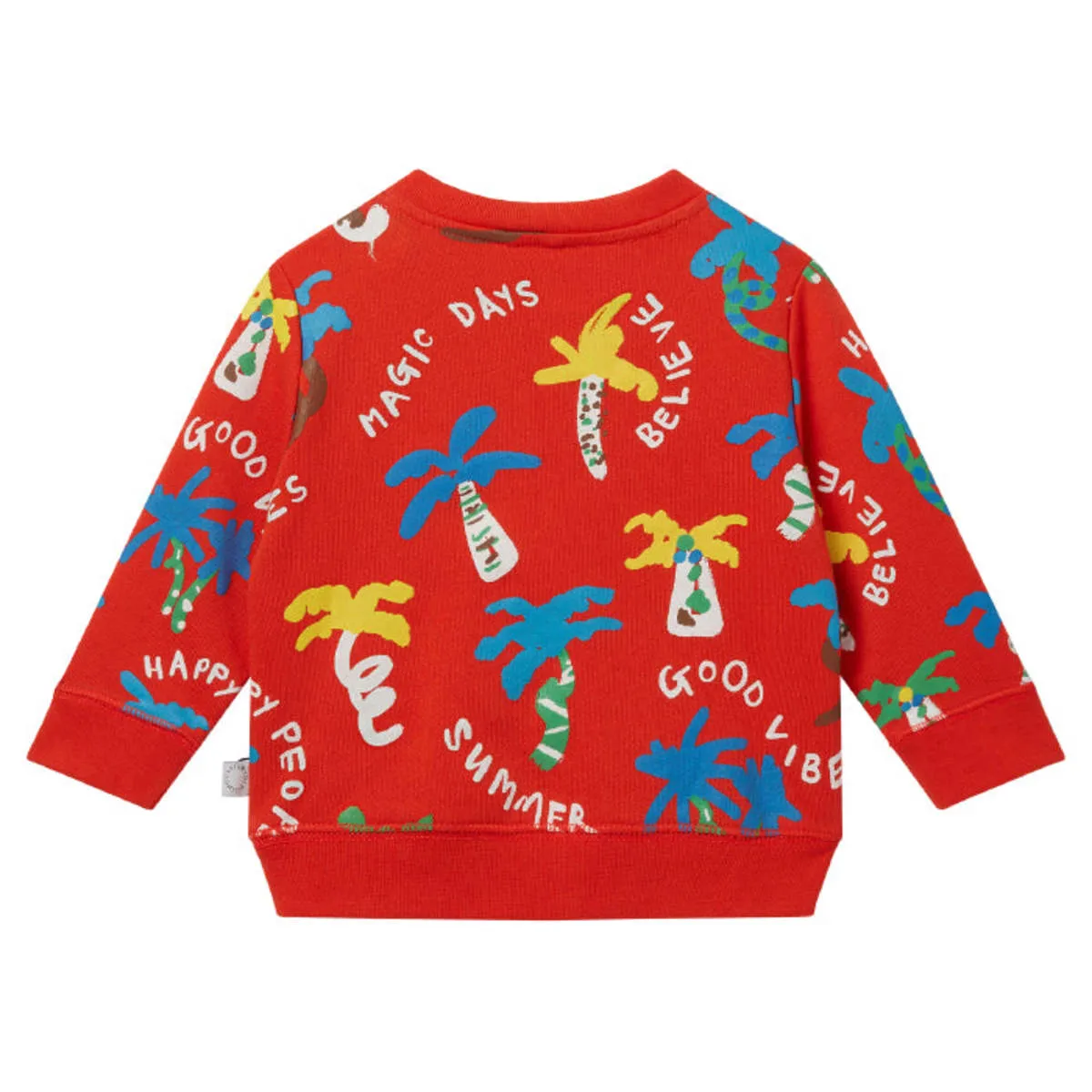 Kids Stella McCartney Baby Good Vibes Tracksuit - Red Palms Print