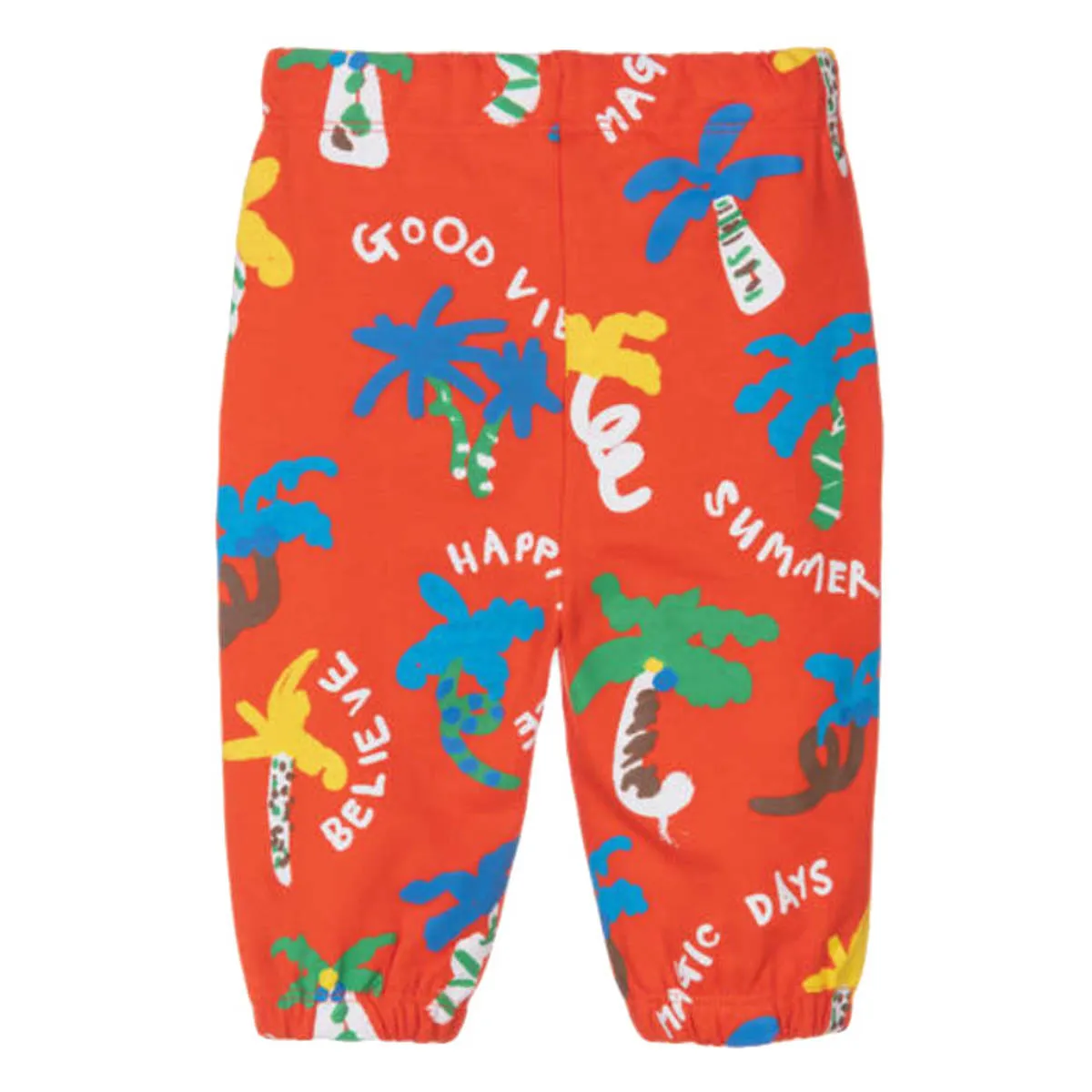 Kids Stella McCartney Baby Good Vibes Tracksuit - Red Palms Print