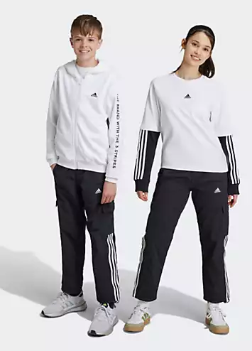 Kids Woven 3-Stripes Joggers by adidas Performance | Look Again