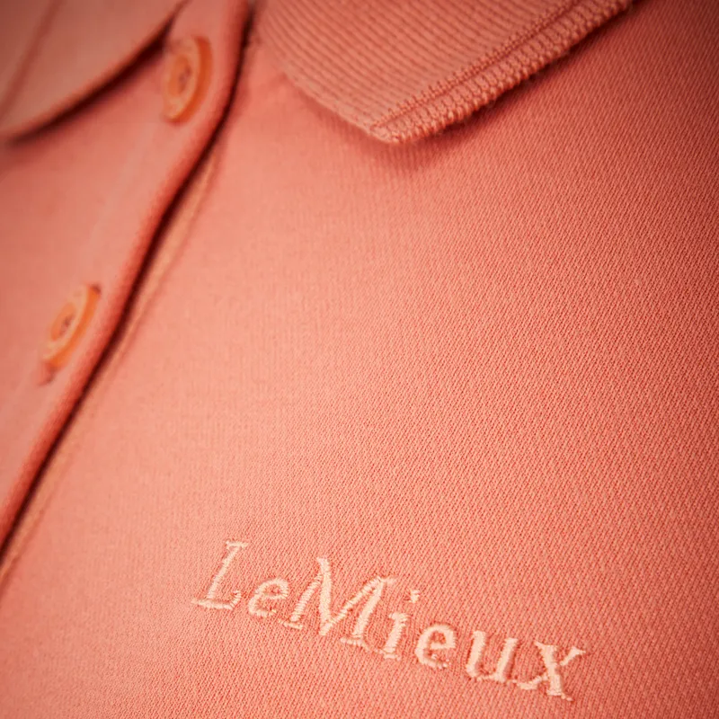 LeMieux Classique Ladies Polo Shirt - Apricot