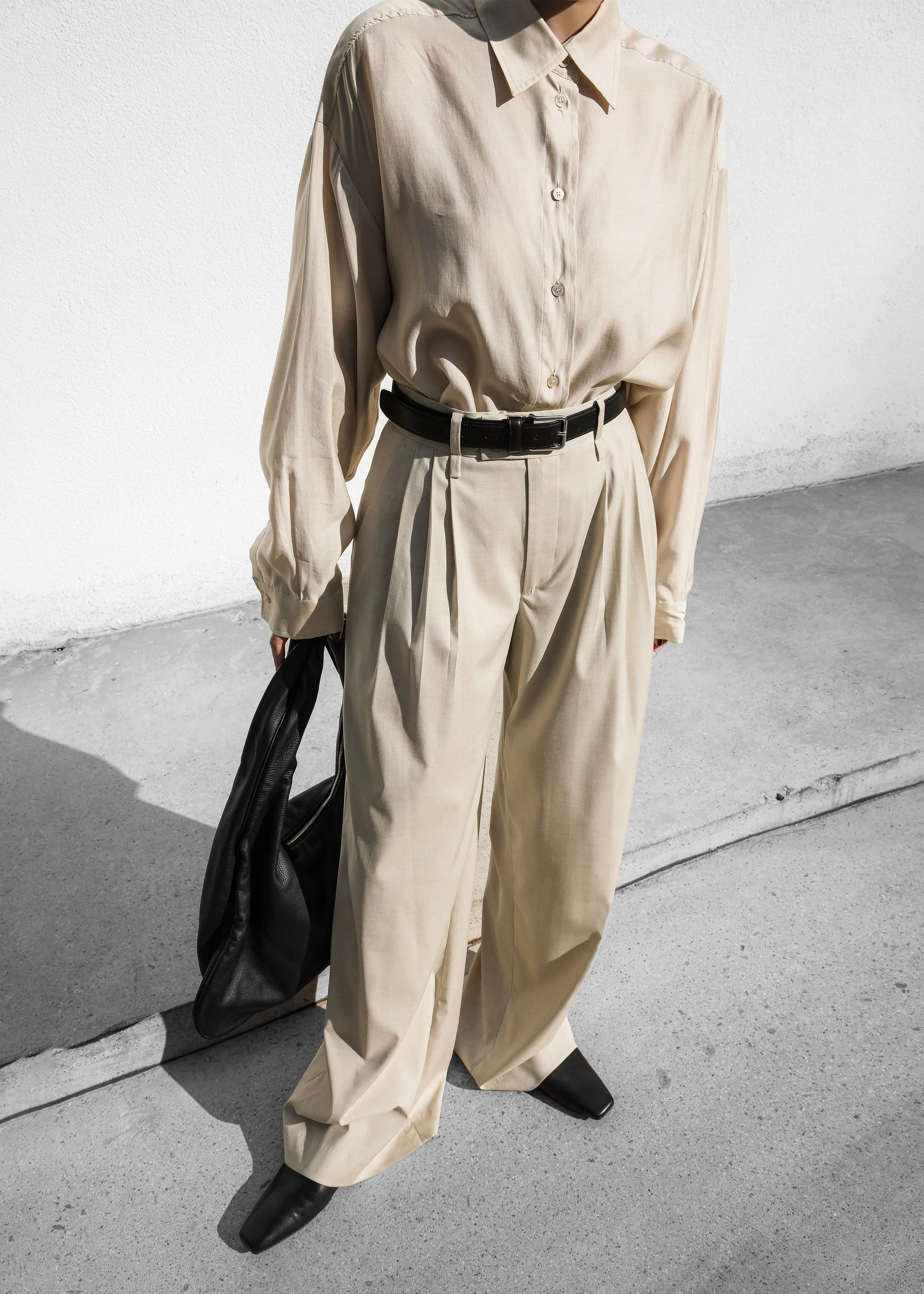 Linna Trousers - Beige