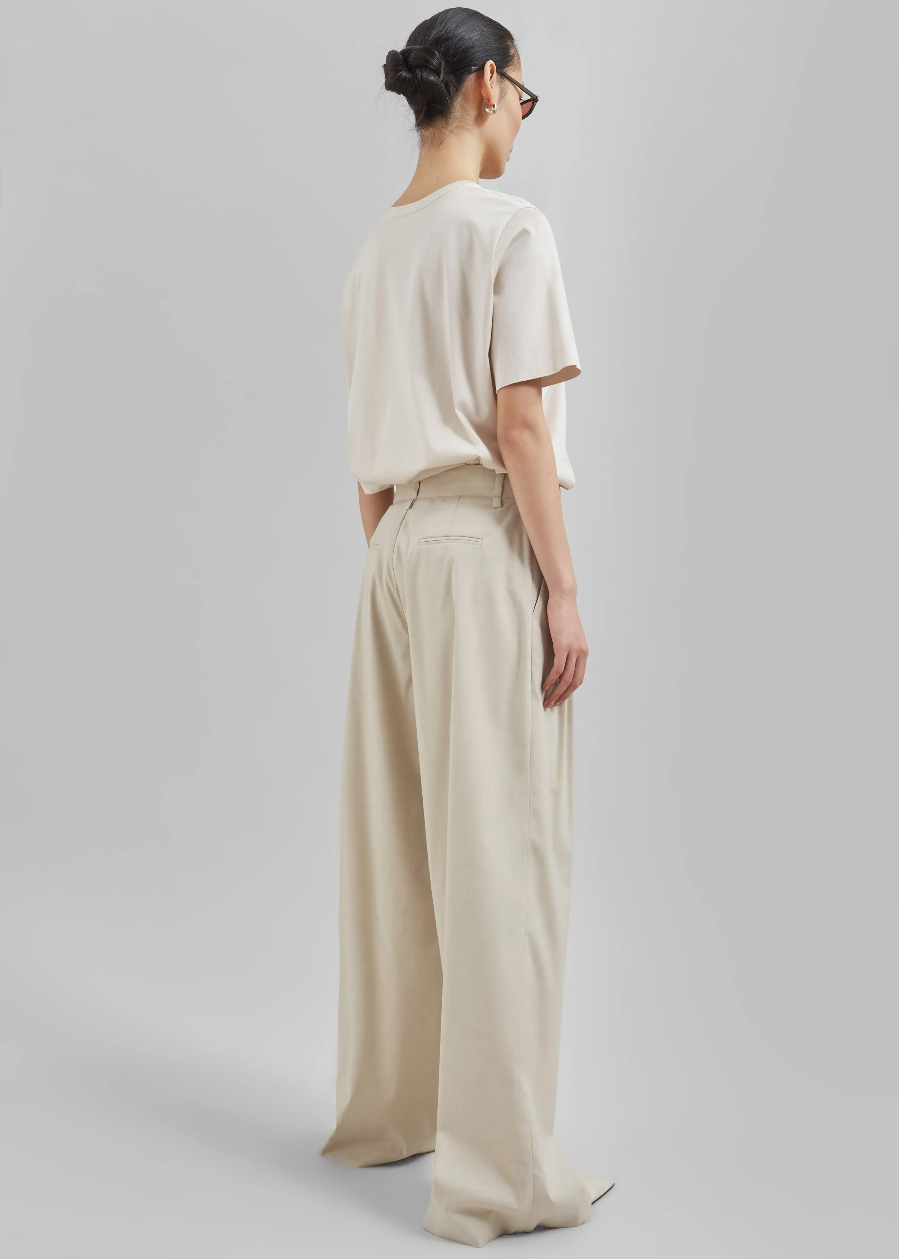 Linna Trousers - Beige