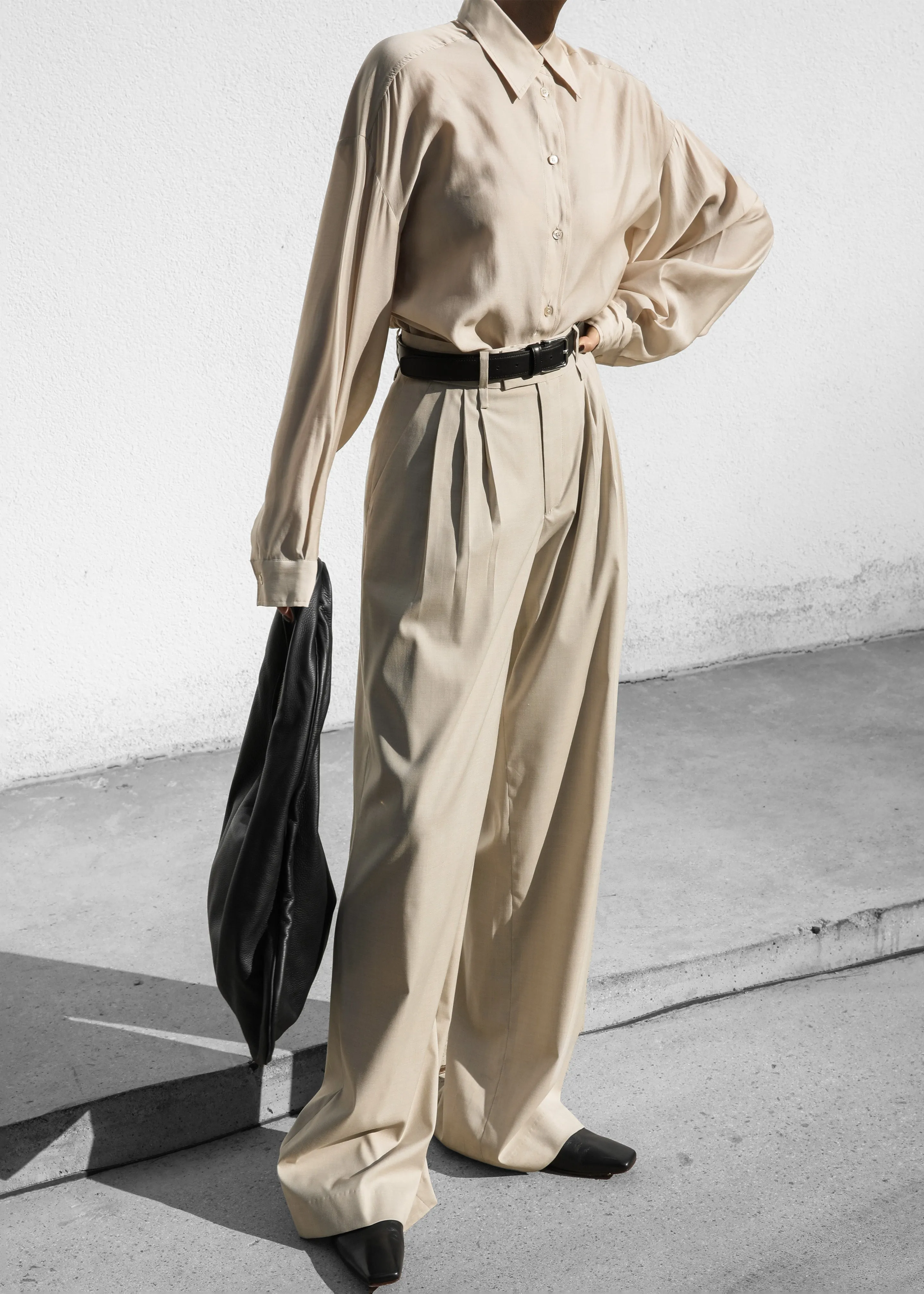 Linna Trousers - Beige