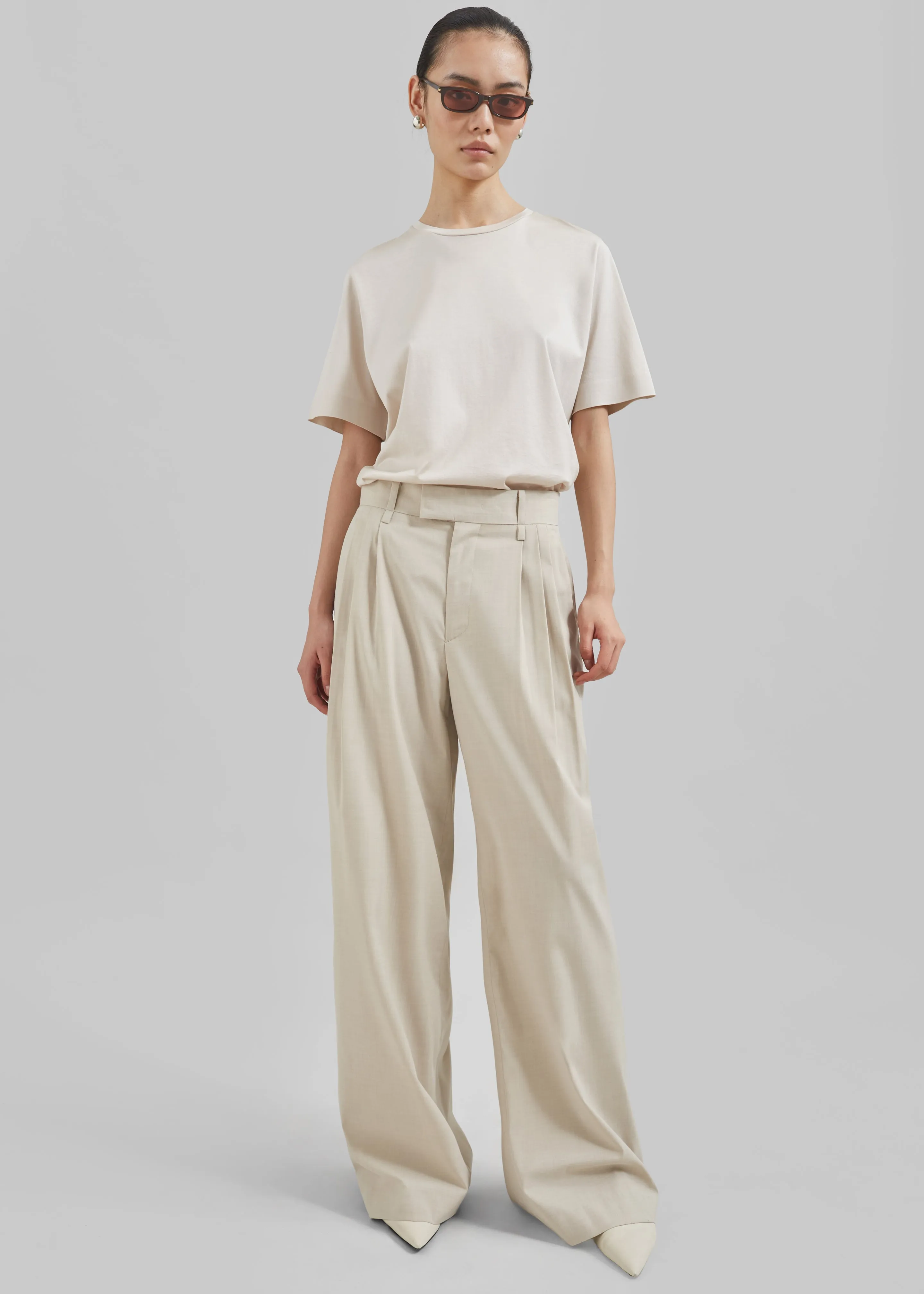 Linna Trousers - Beige