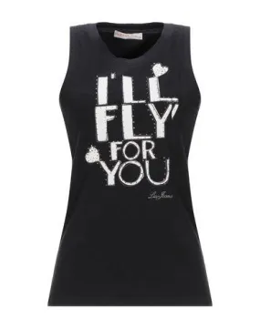 Liu jo Women Vest Black S INT