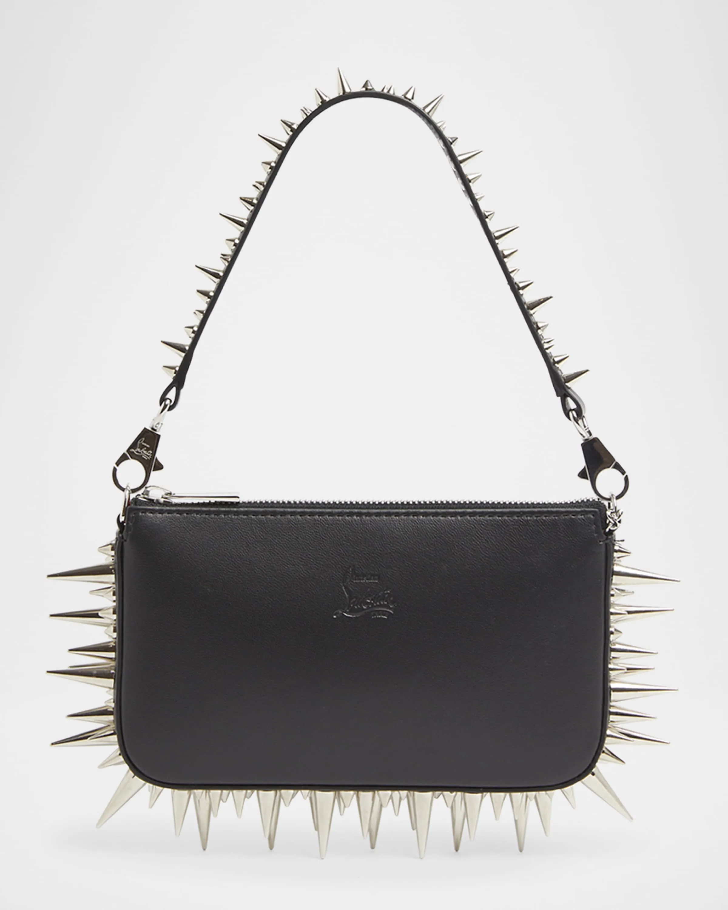 Loubila Mini Spike Leather Shoulder Bag