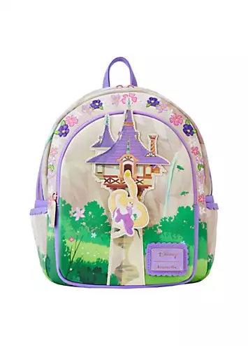 Loungefly Disney Tangled Rapunzel Swinging from Tower Mini Backpack | Kaleidoscope