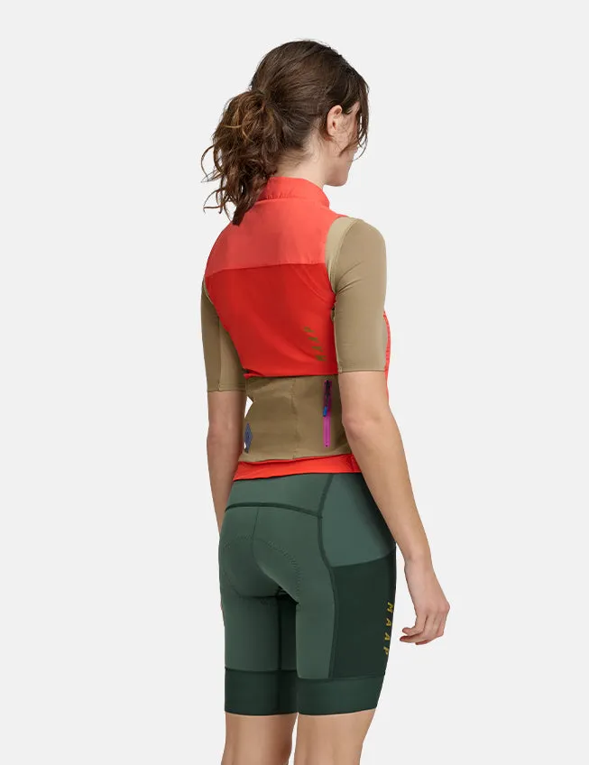 MAAP Womens Alt_Road Thermal Vest - Mars Red