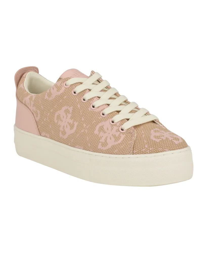 Macy's Guess Women's Giaa Platform Court Sneakers