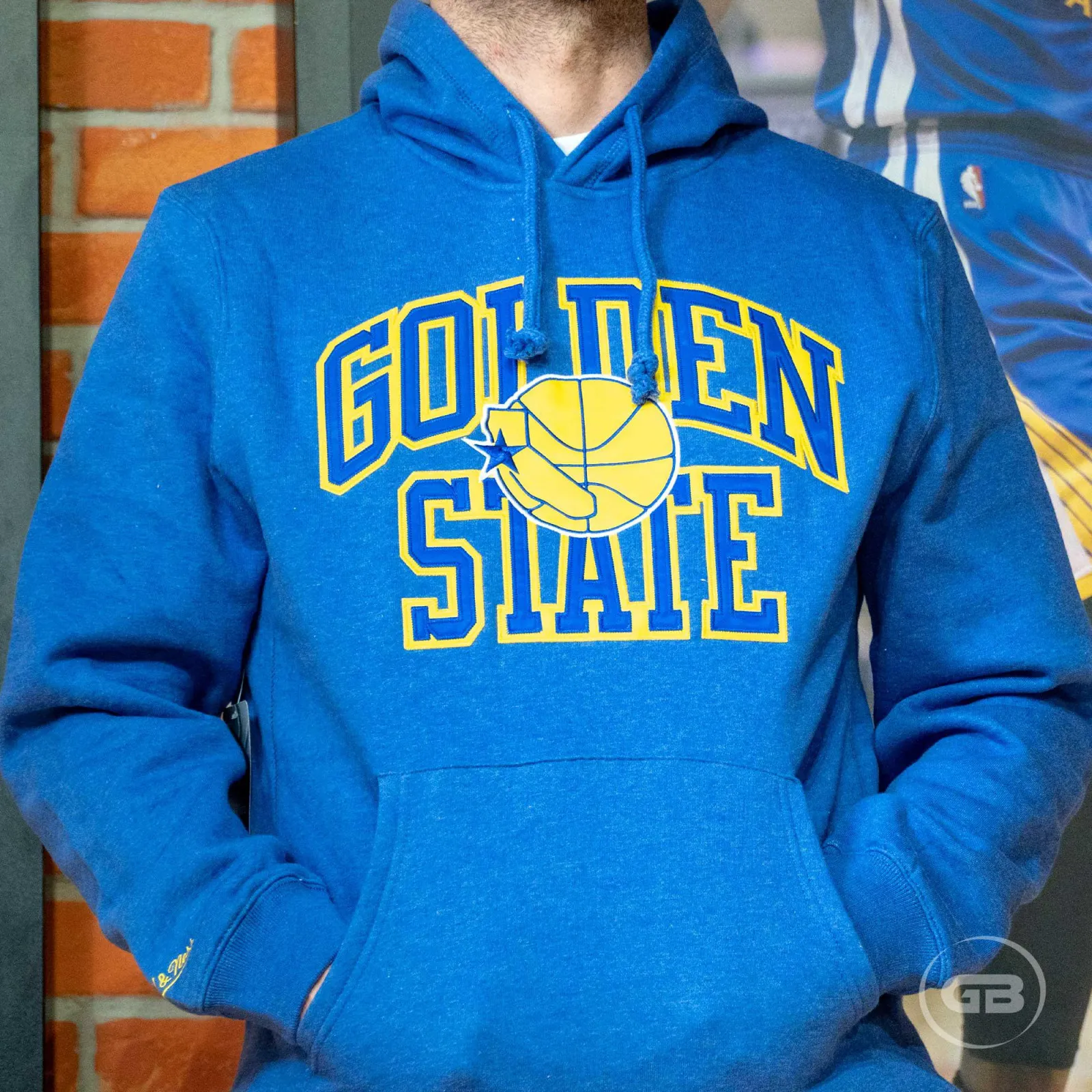 M&N Playoff Win Golden State Warriors Hoodie