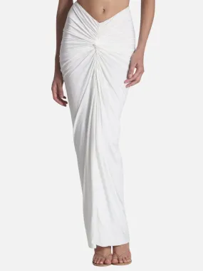 Manhattan Maxi Skirt - White